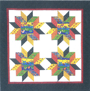 Applique Quilt Pattern: Little Chick with Heart Quilt